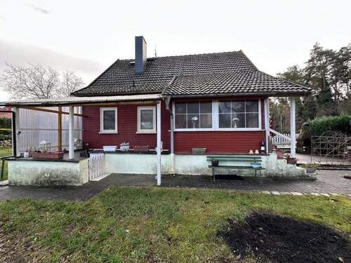 Ansicht nord - Einfamilienhaus mit 125,00 m&sup2; in Hohen Wangelin zum Kaufen