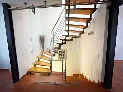 Treppenhaus mit Glaselemente - 