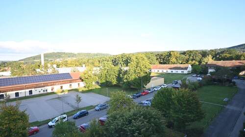 Ausblick auf Burgruine - 