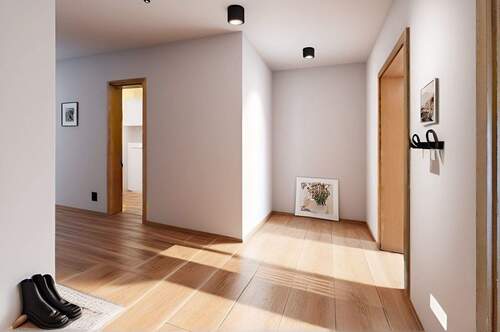 Visualisierung Flur durch KI - 