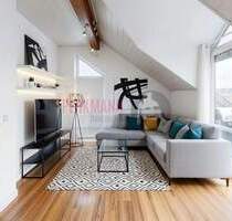 3-Zimmer-Dachgeschosswohnung mit Dachterrasse, 2 Balkonen, Gartenanteil & Tiefgarage-sonnig, luftig - Fürstenfeldbruck