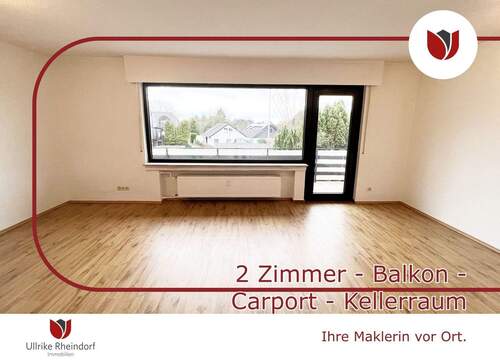 Wohnen in harmonischer Hausgemeinschaft - Leverkusen PATTSCHEID: 2 Zimmer - Balkon - inkl. Carport