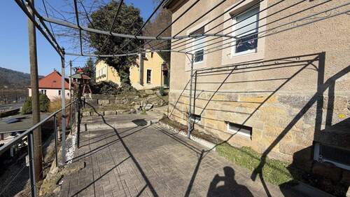 Terrasse - Einfamilienhaus mit 127,60 m&sup2; in Bad Schandau zum Kaufen