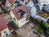 Hausansicht - Mehrfamilienhaus, Wohnhaus mit 329,00 m&sup2; in Waiblingen zum Kaufen
