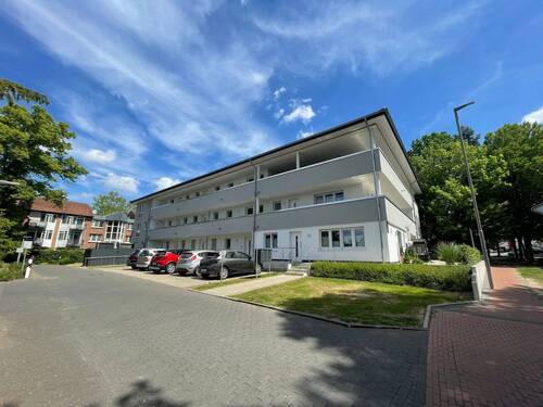 Aussenansicht - Seniorengerechtes Wohnen ab 55 Jahren, exklusive 1 Zimmer-Wohnung mit großen Balkon.