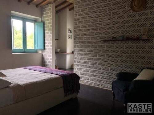 Schlafzimmer - Bauernhaus, Landhaus mit 280,00 m&sup2; in Lajatico zum Kaufen