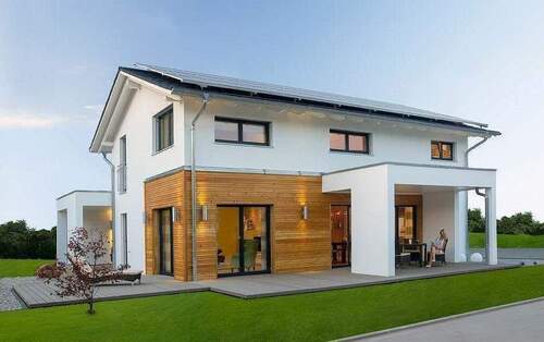 Musterhaus 120.jpg - Neubau hochwertiges Einfamilienhaus ca. 120 m² Wohnfläche mit ca. 659 m² Grundstück in Bruckmühl