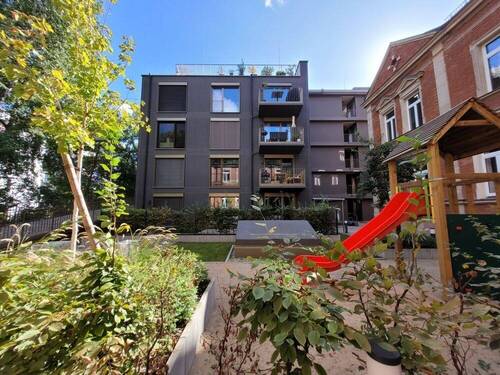 Innenhof - 1 Zimmer Etagenwohnung in Nürnberg