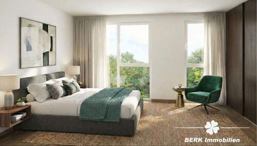 KI generierte Zimmervisualisierung - Doppelhaushälfte mit 126,10 m&sup2; in Sailauf zum Kaufen