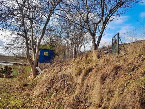 Hintere Grundstückgrenze zum Feld - Grundstück zum Kaufen in Kreischa