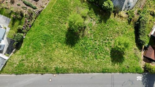 Vogelperspektive - Sonniges Baugrundstück mit vielseitigen Bebauungsmöglichkeiten