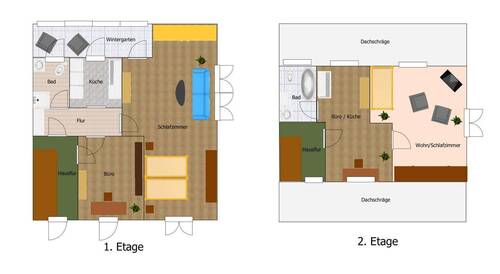 1. Etage & 2. Etage - 