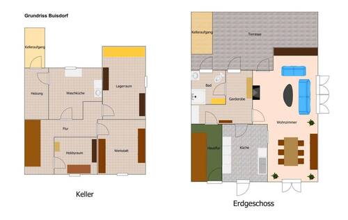 Keller & Erdgeschoss - 