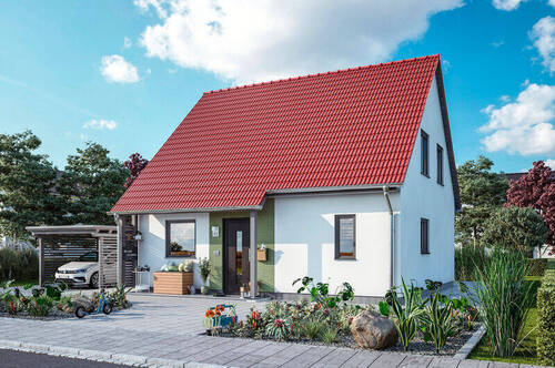 Flair-110-Eingangsueberdachung-4.jpg - 4 Zimmer Einfamilienhaus in Bönen