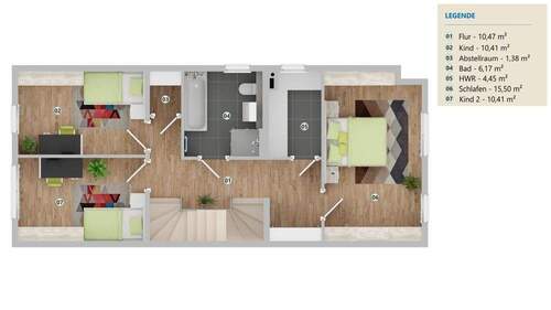 Obergeschoss - 