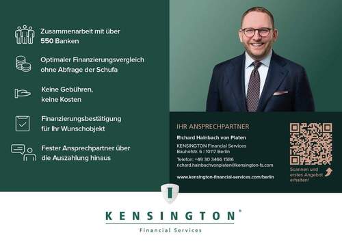 Finanzierungsexperte Richard Hainbach von Platen - Grundstück in Nauen