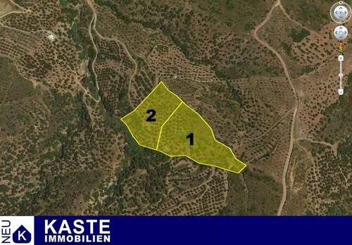 Titel - Zwei Baugrundstücke mit Meerblick in Sitia zu verkaufen