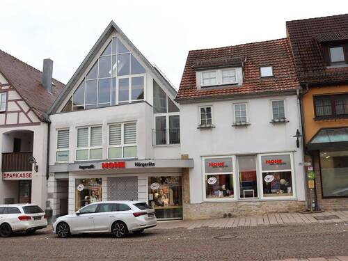Außenansicht - Maisonette-Wohnung im Zentrum von Niederstetten
