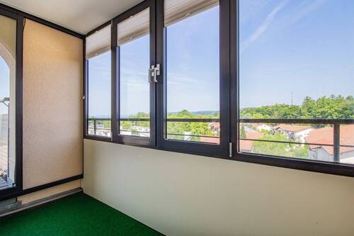 verglaster Balkon - 
