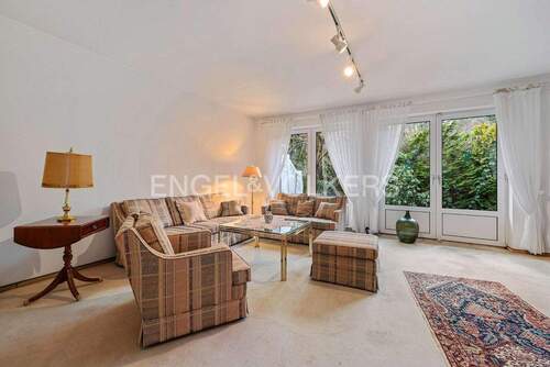 Wohnzimmer - Doppelhaushälfte mit 94,00 m&sup2; in Norderstedt zum Kaufen