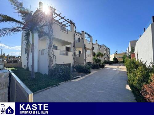 Titel - Strandnahe Maisonette-Wohnung in Skaleta Rethymno zu verkaufen 