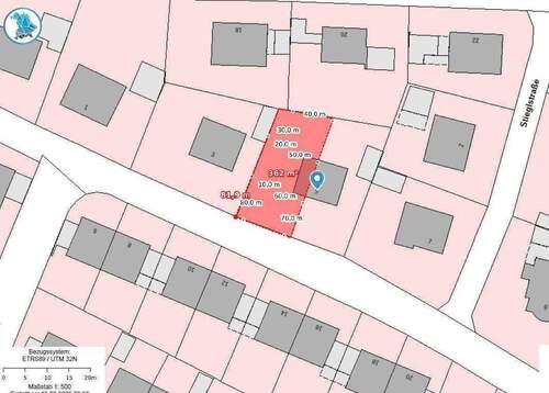 360 m² Grundstückshälfte.jpg - Grundstück in Mühldorf a.Inn zum Kaufen