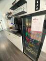 Coffeebar mit Getränkekühlschrank - 