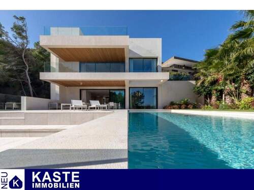 Titel - Luxuriöses Einfamilienhaus mit Pool und großzügigem Garten in Son Vida, Palma de Mallorca