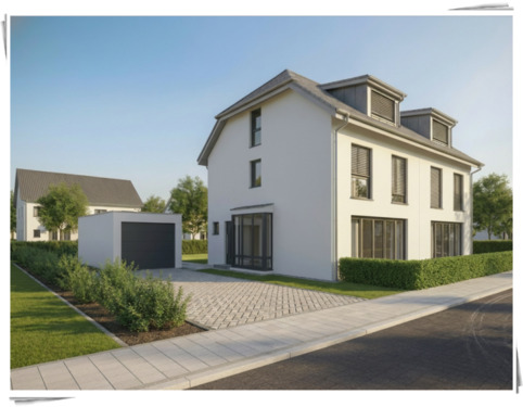 Visualisierung - 5 Zimmer Doppelhaushälfte zum Kaufen in Gilching