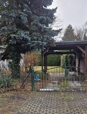 Zufahrt Grundstück.jpg - Grundstück zum Kaufen in Blankenfelde-Mahlow