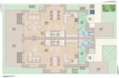 Grundriss EG - Doppelhaushälfte mit 157,00 m&sup2; in Gilching zum Kaufen