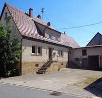 Wertheim-Nassig: Einfamilienhaus mit Nebengebäude