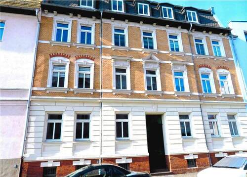 Außen vorn - Gemütliche 3- Raum- Wohnung in Bahnhofsnähe in Torgau