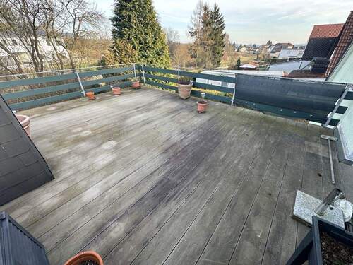 Große Dachterrasse - 
