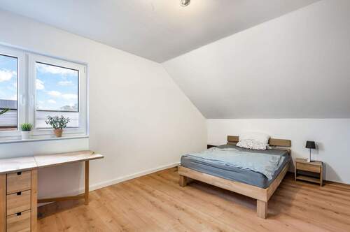 das geräumige Gästezimmer - 