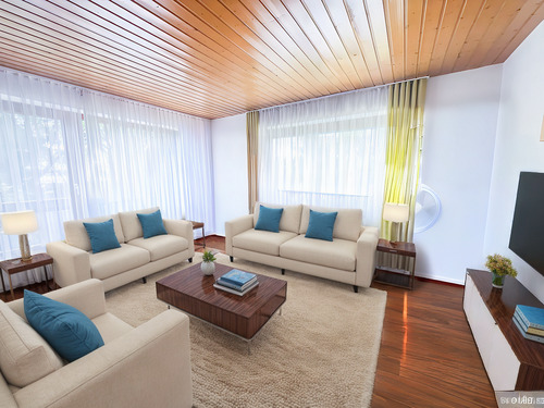 Wohnzimmer - 1. OG Wohnung 2 - 