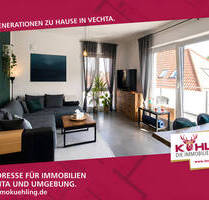 Stilvoll, modern, gepflegt - 2-Zimmer-Wohnung mit Balkon - Vechta