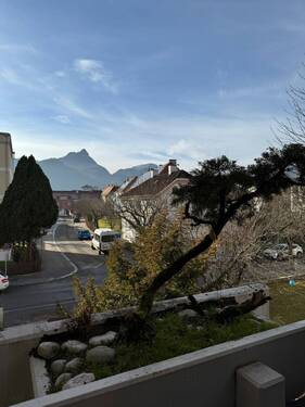 Aussicht Balkon - Etagenwohnung mit 69,50 m&sup2; in Bad Reichenhall zum Kaufen