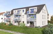 Außenvisualisierung - Neubau-Eigentumswohnungen in Radolfzell-Böhringen