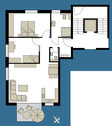 Grundriss Wohnung Nr.3 - 3 Zimmer Etagenwohnung in Radolfzell am Bodensee