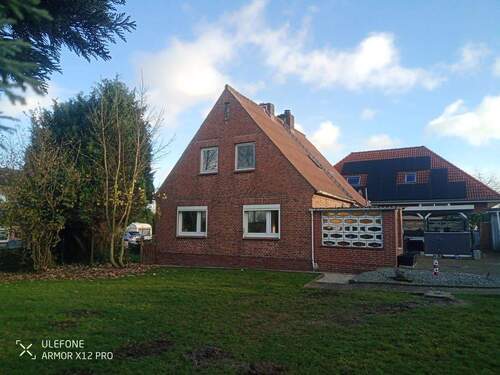 Blick vom Garten - 5 Zimmer Einfamilienhaus in Nindorf