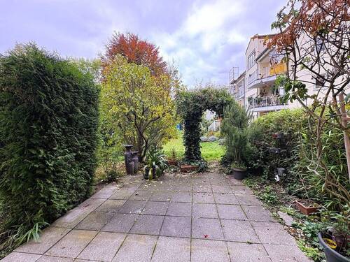 Blick auf die Terrasse - 