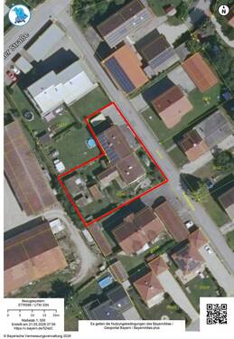 Lageplan - 8 Zimmer Einfamilienhaus zum Kaufen in Wallersdorf