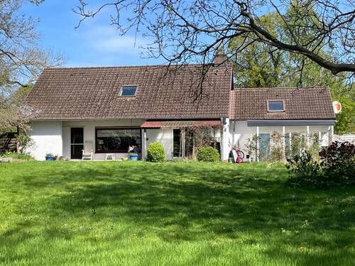 Blick vom Garten - 5 Zimmer Einfamilienhaus in Wrohm