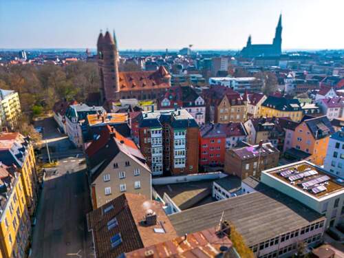 Drohnenbild 2 - 4 Zimmer Etagenwohnung zum Kaufen in Ulm