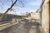 große, sonnige Dachterrasse - 
