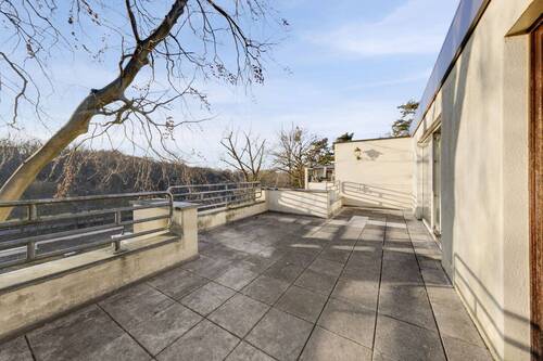 große, sonnige Dachterrasse - 