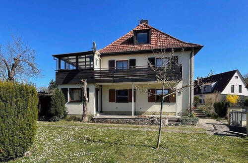 Gartenansicht - Familienfreundliche DHH Heidingsfeld in ruhiger, begehrter Lage