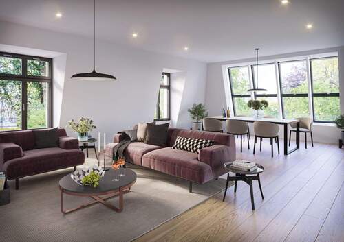 Wohnbeispiel - Wohnen Dachgeschoss - 