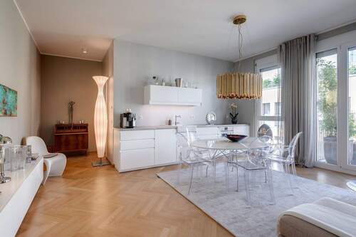 Küche-Essbereich Bild 2 - Etagenwohnung mit 65,00 m&sup2; in München zum Kaufen